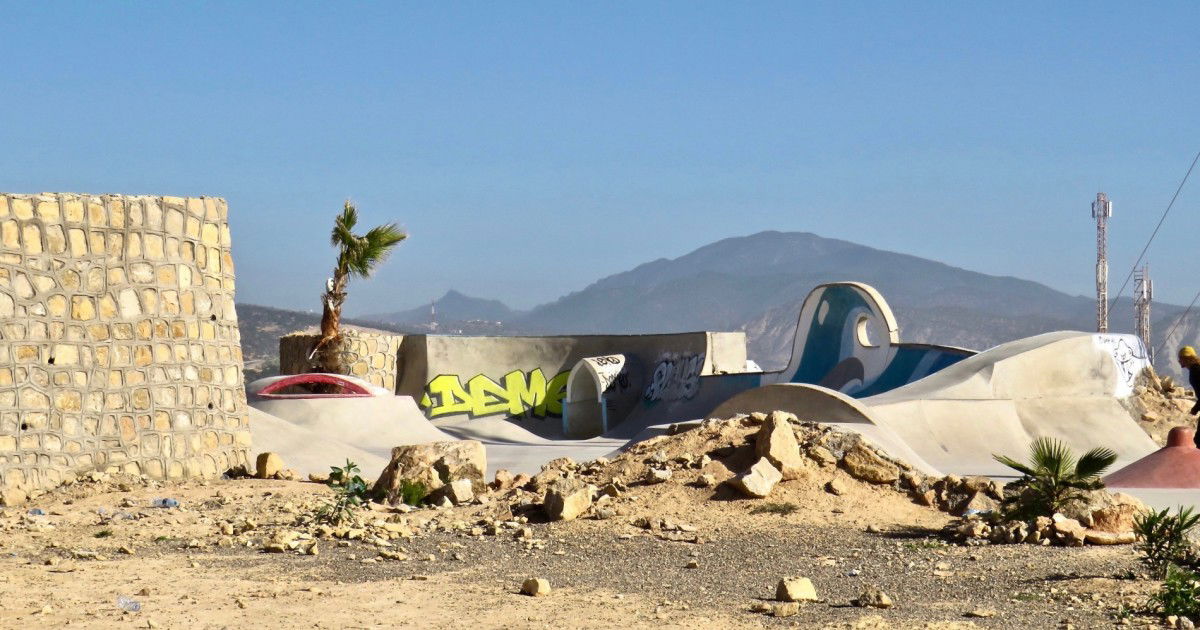 Taghazout skatepark