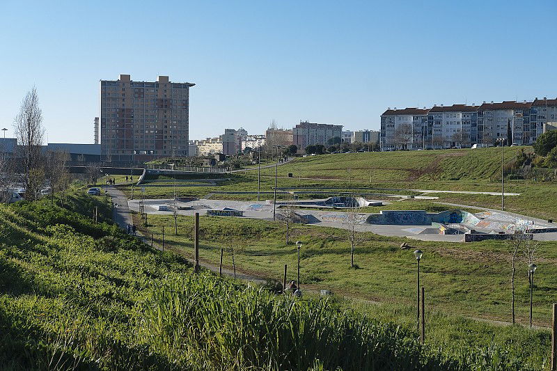 Chelas skatepark - A short essay on a Glen Jones Photo