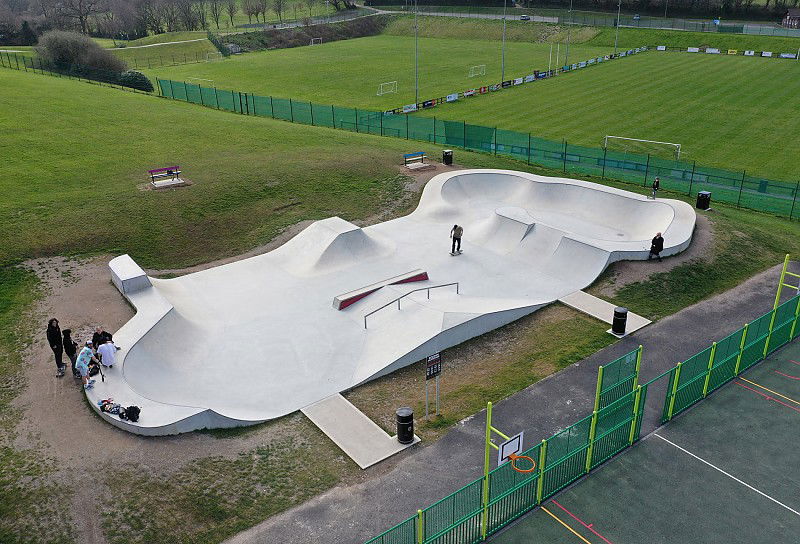 The new Bodmin Skatepark by Maverick is officially open