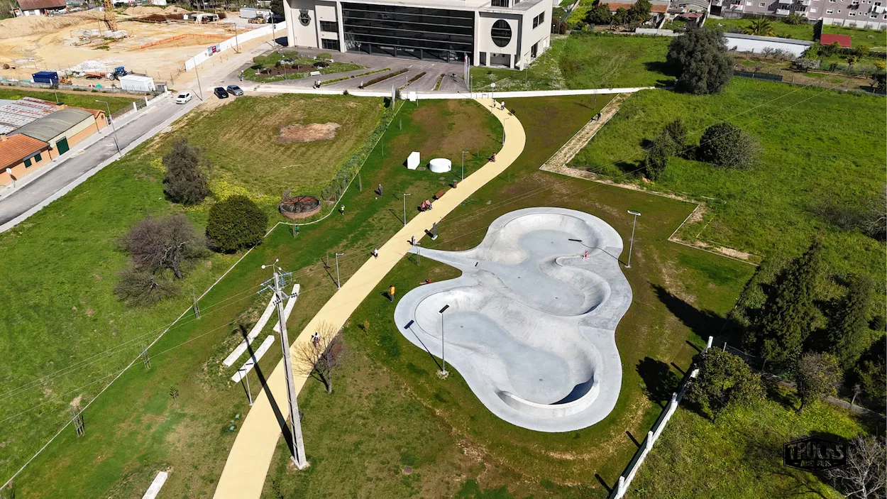 Oiã Unveils New Green Park with Skatepark
