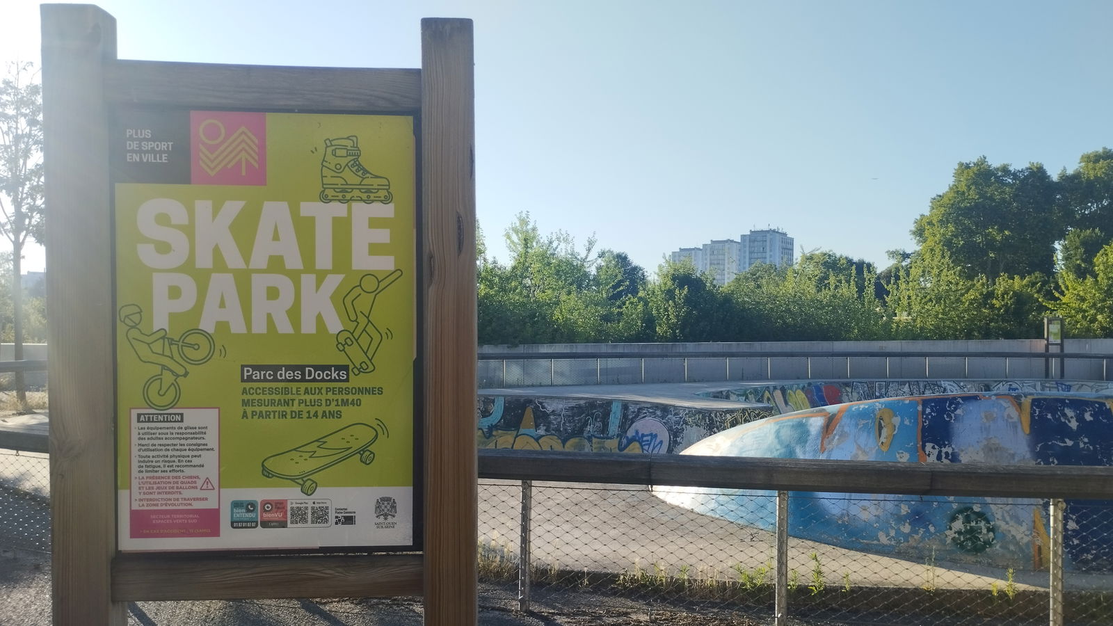 Saint-Ouen skatepark