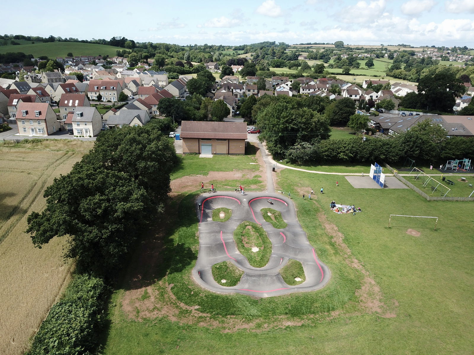 Temple Cloud pumptrack