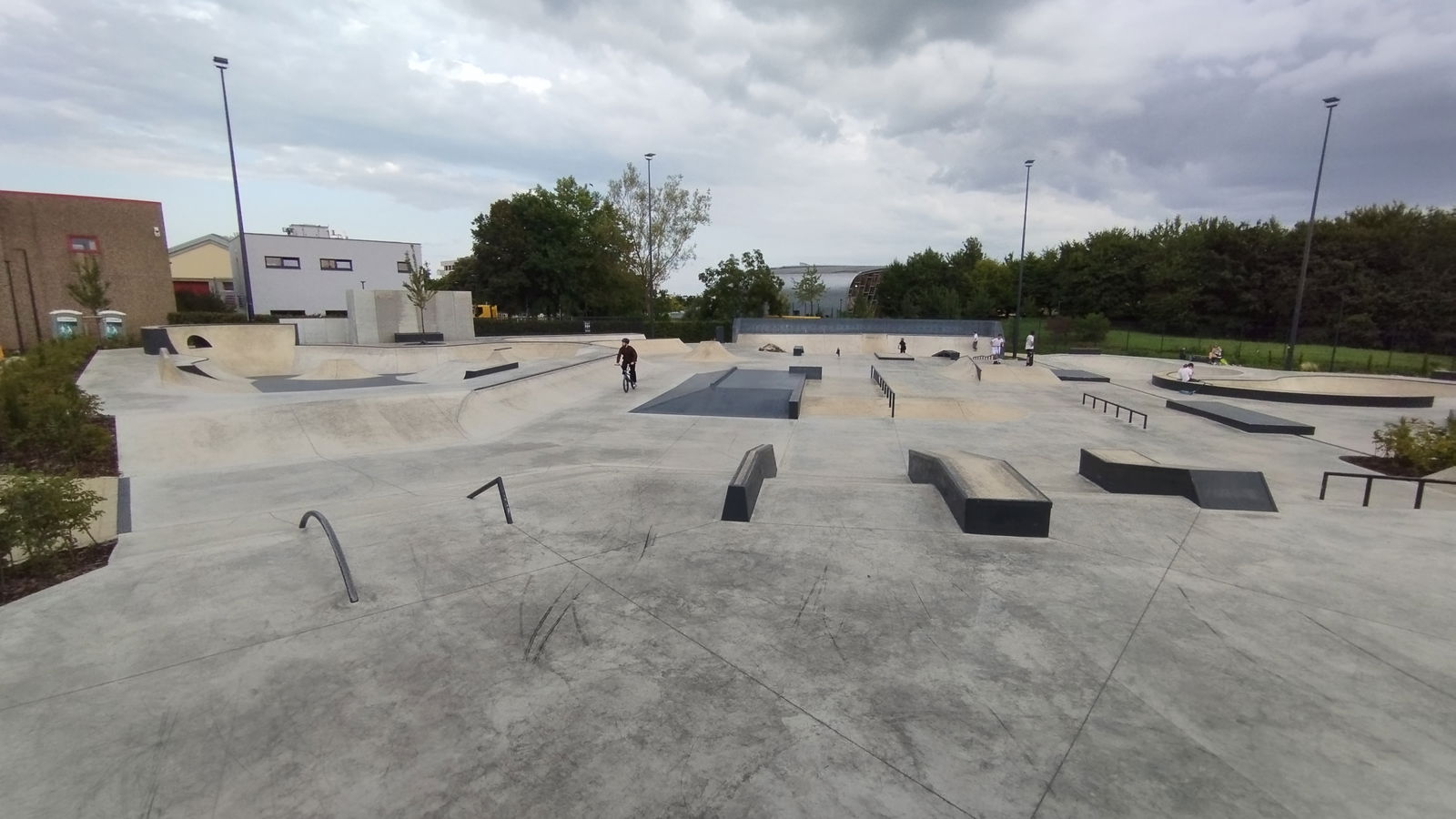 Strassen skatepark