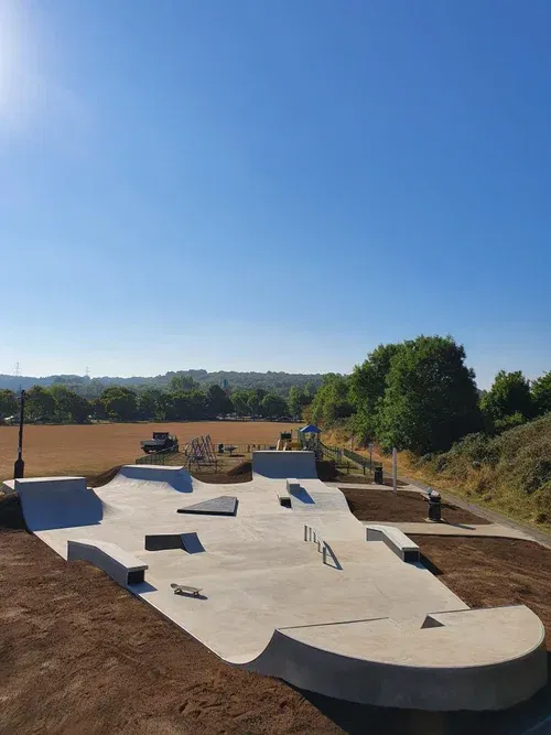 Sandy skatepark