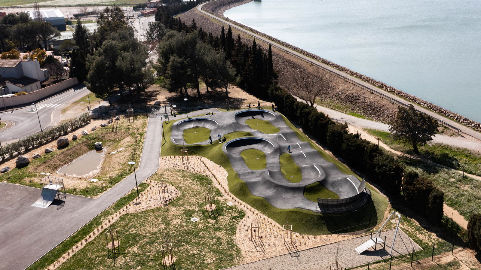 Villeneuve-de-la-Raho pumptrack