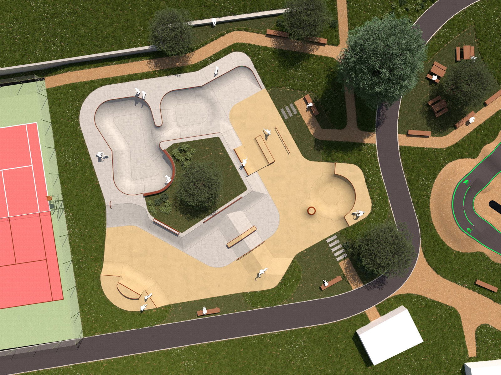 Le Grand-Bornand skatepark