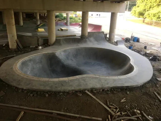 Newport DIY skatepark