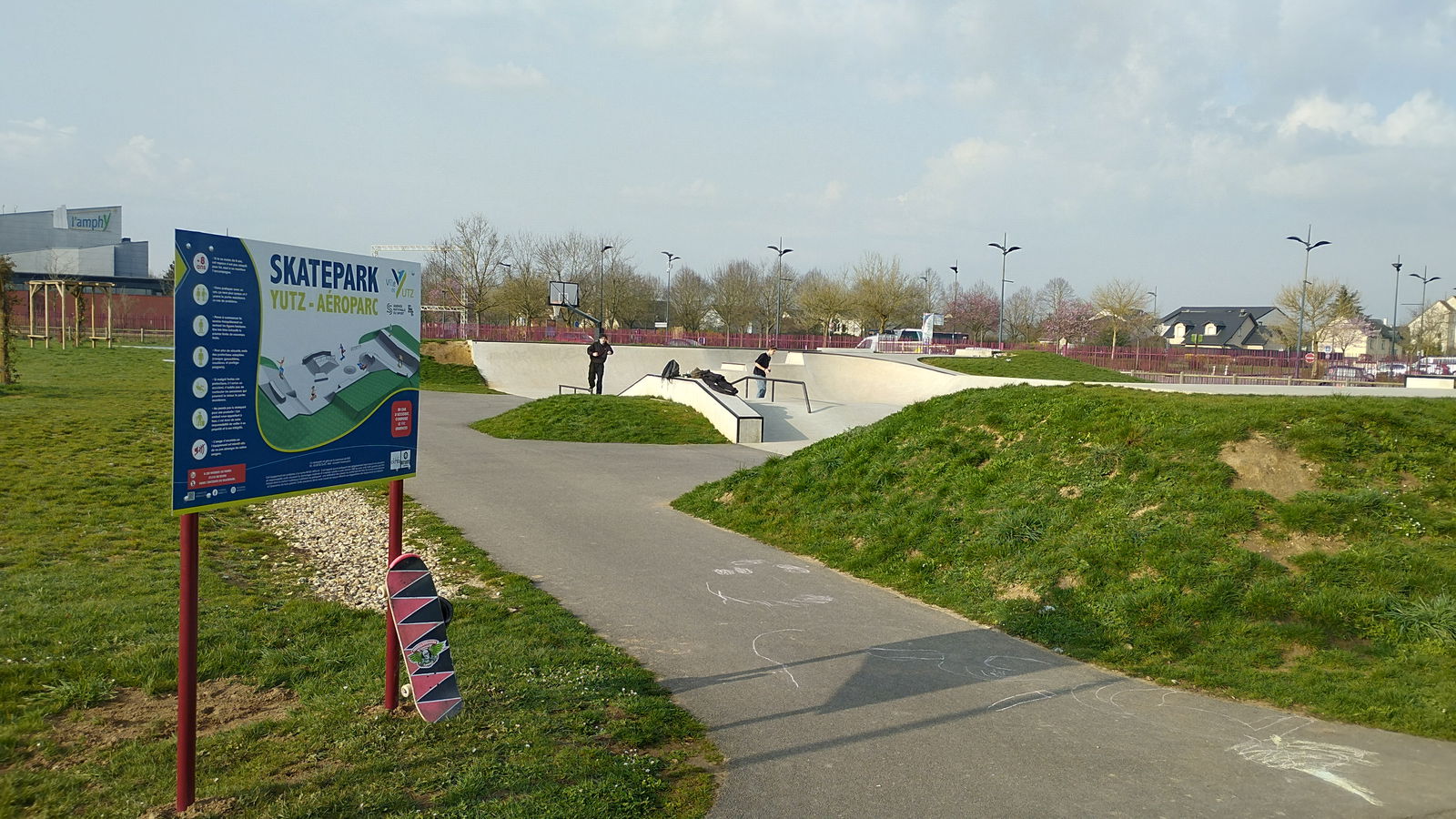 Yutz Aéroparc skatepark