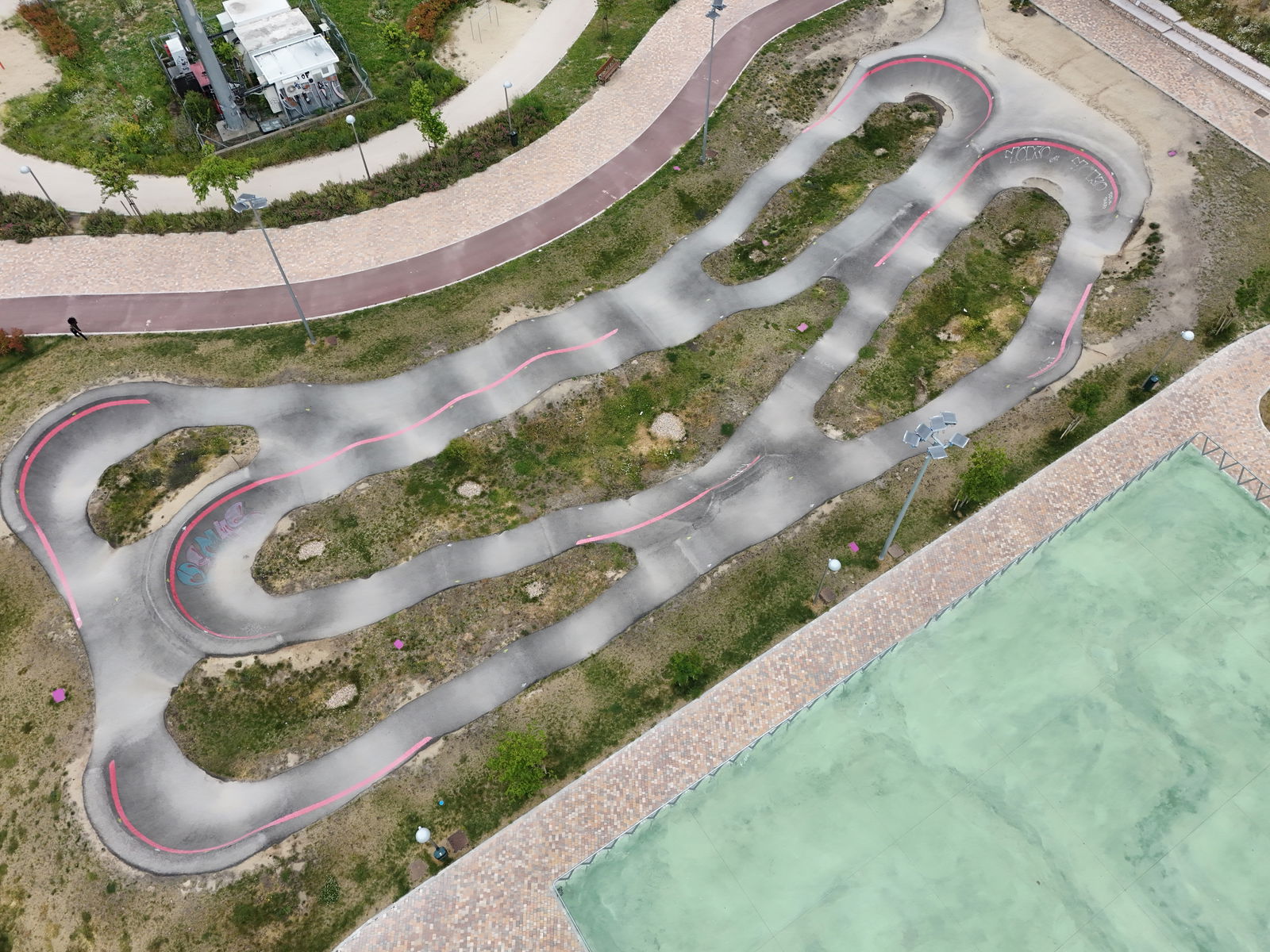 Parque De Las Cruces pumptrack