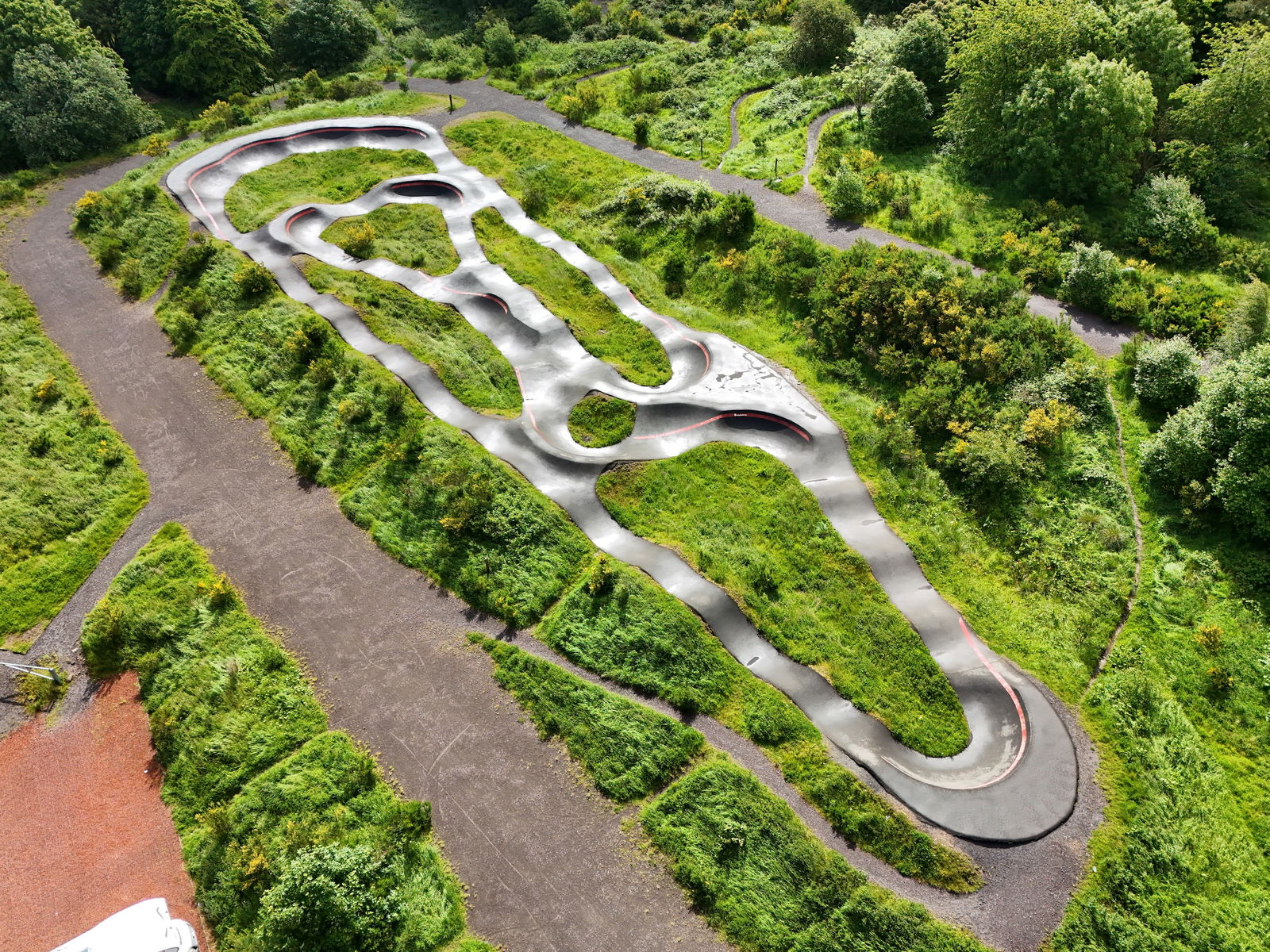 Cathkin Braes pumptrack
