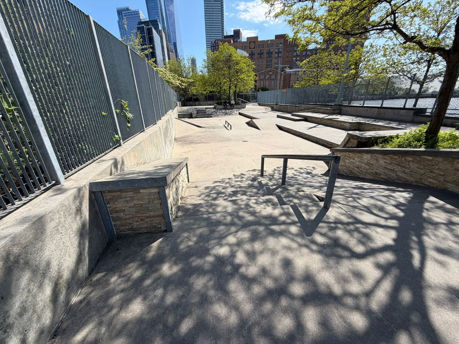 Hudson River Greenway skatepark