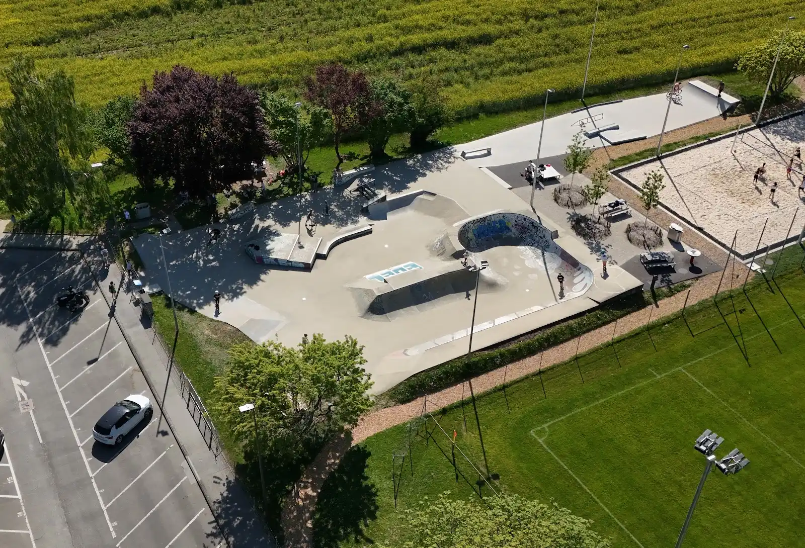 De Gland skatepark