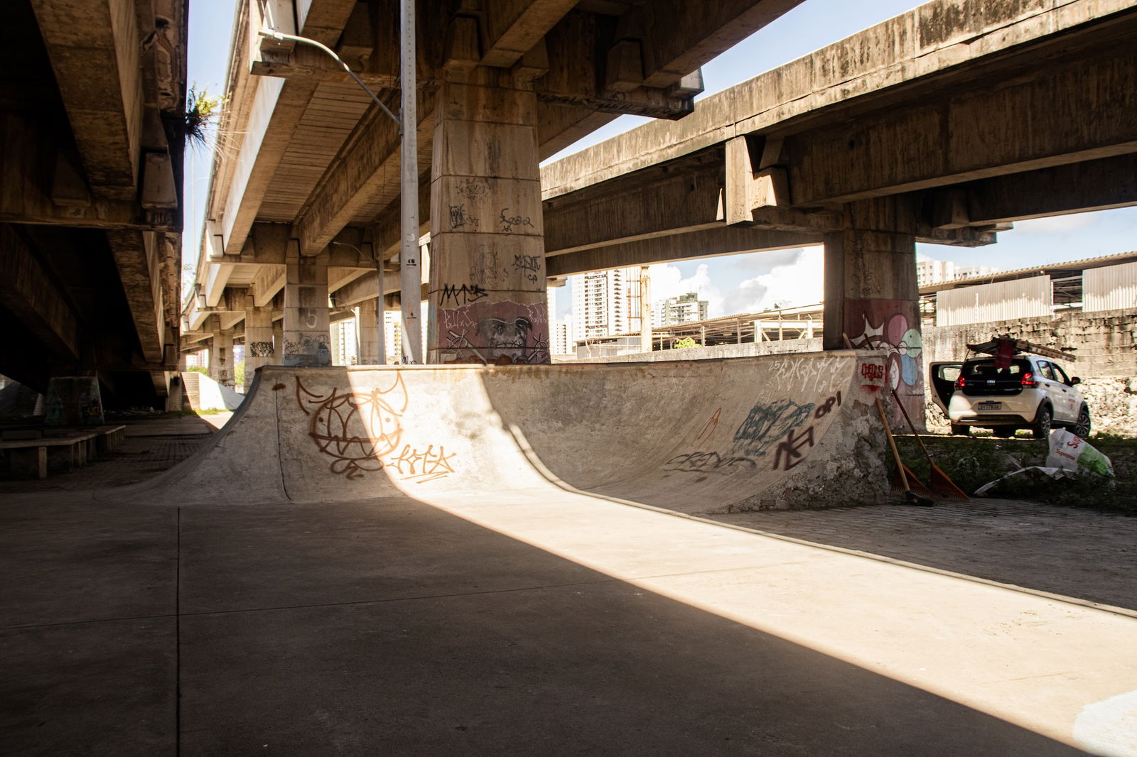 Credu's DIY skatepark