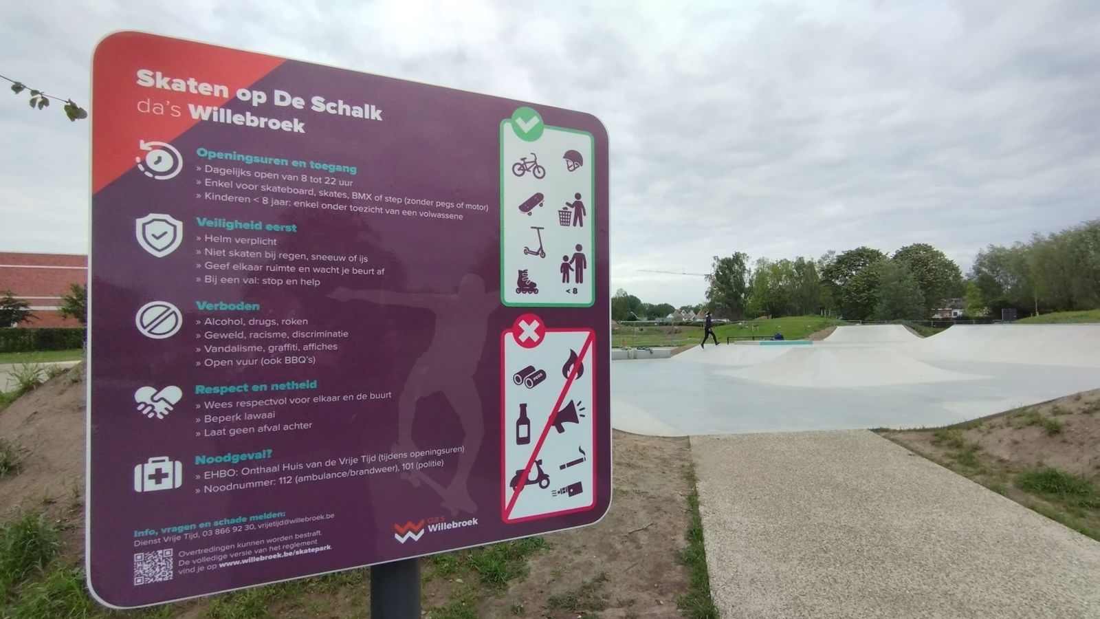 De Schalk skatepark 