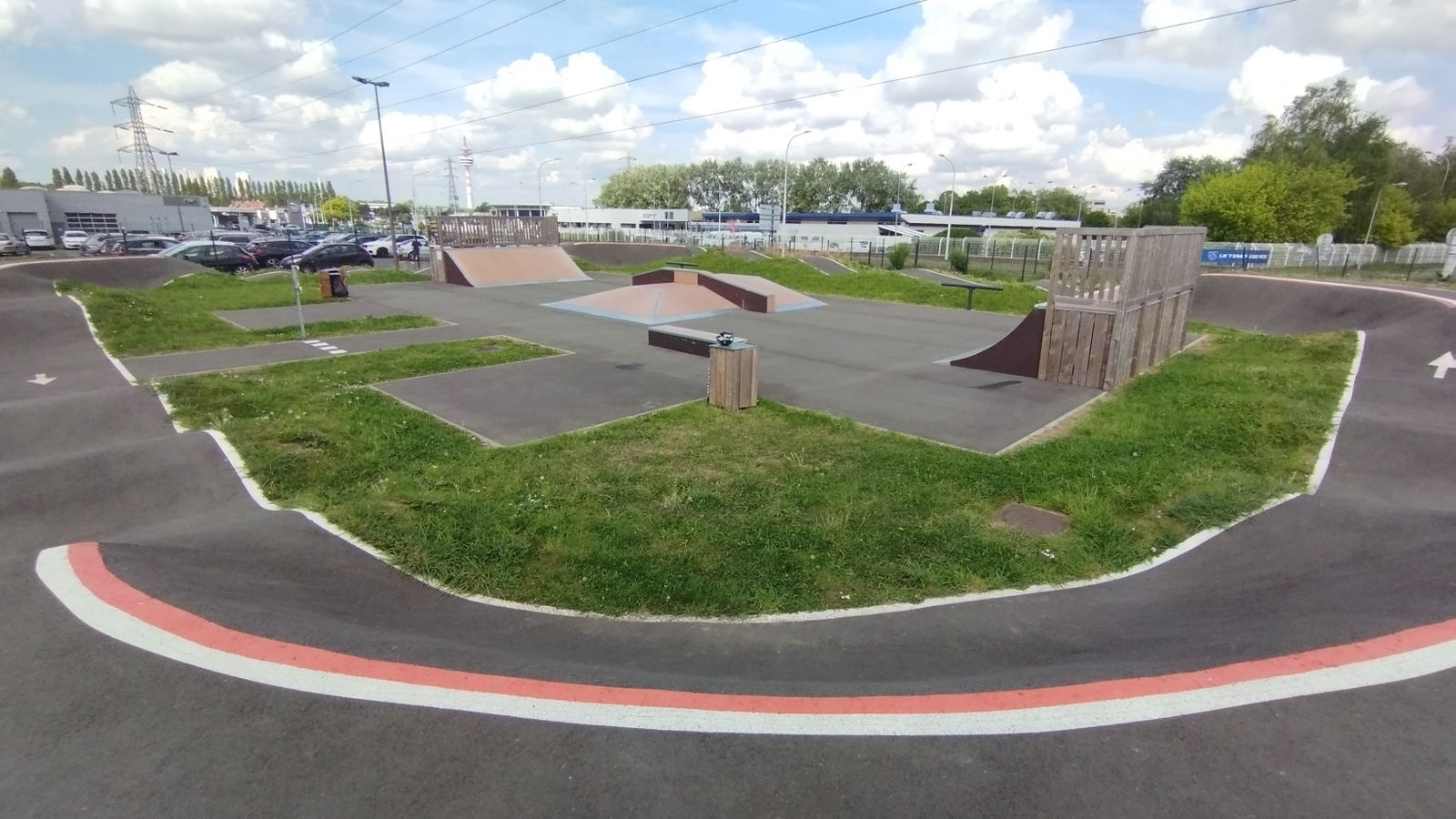 Lille Hellemmes pumptrack