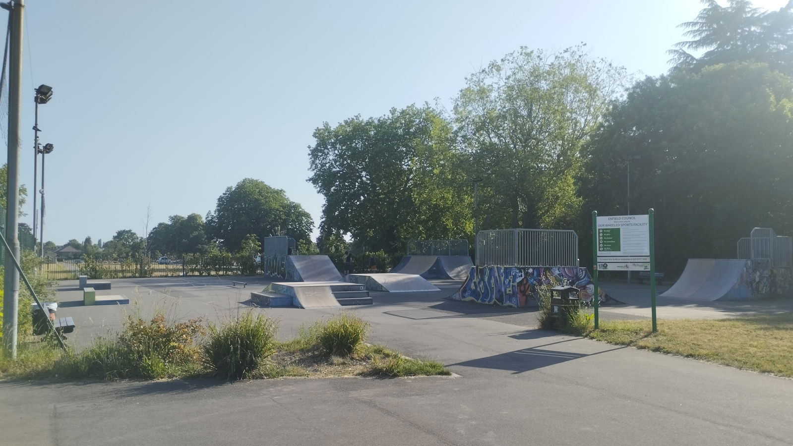 Enfield Cemetery skatepark