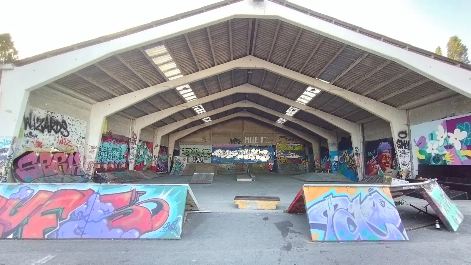 Le Hangar skatepark