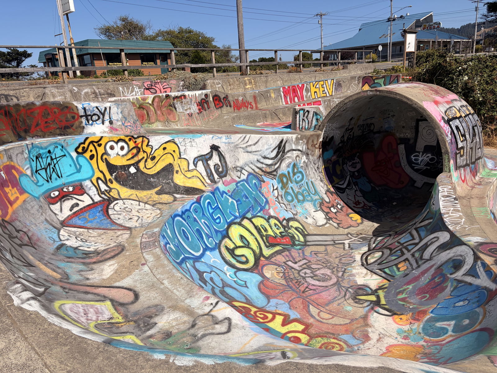 Gold beach skatepark