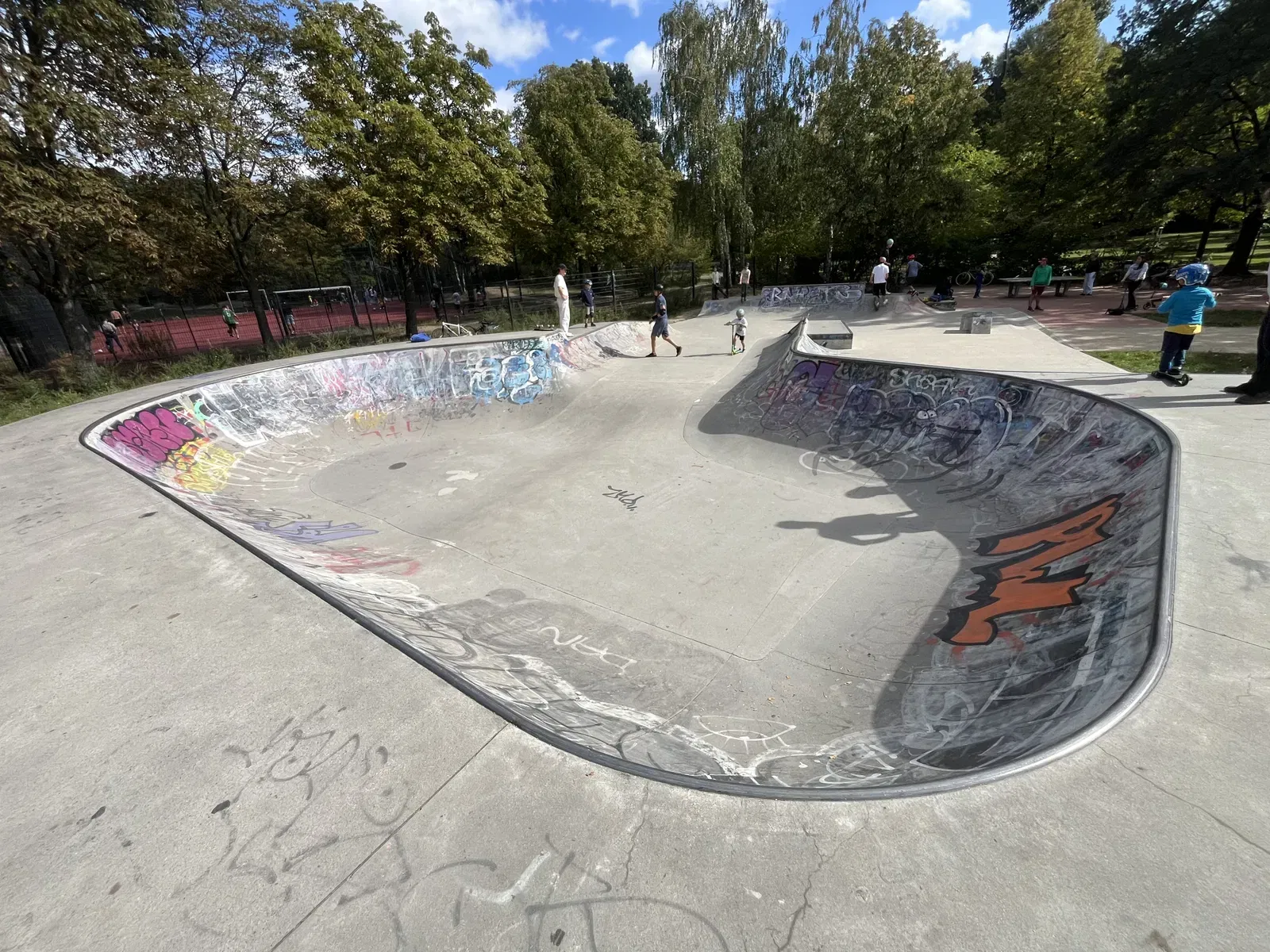 Volkspark Friedrichshain skatepark