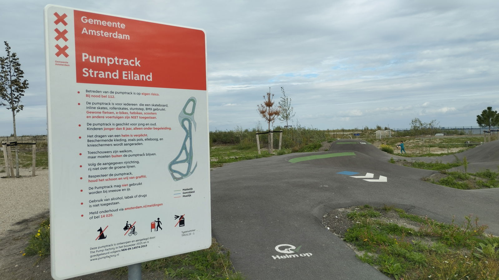 Strandeiland pumptrack