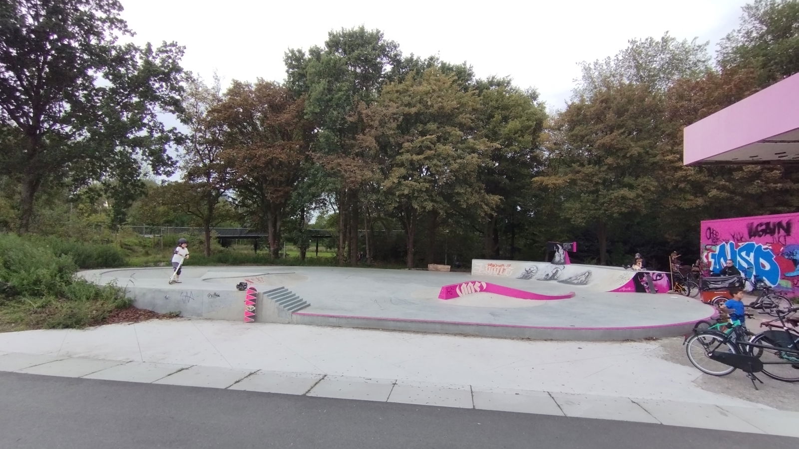 De Roze Tanker skatepark